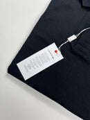 Camisa Gola Polo Lacoste Monocromática- Preta