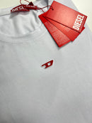 Camiseta Diesel - Branca - Algodão Egípcio