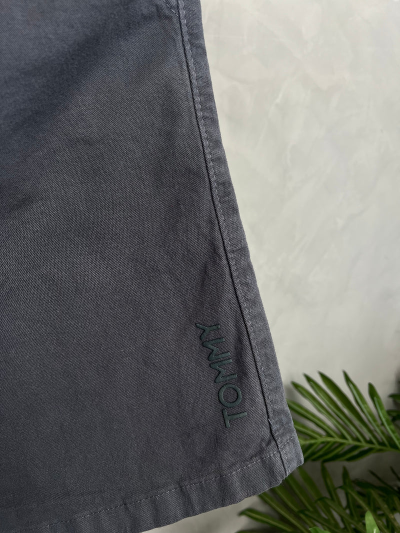 Short Sarja - Tommy Hilfiger -  Chumbo