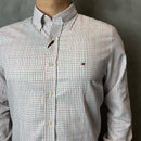 Camisa Social BR/VRM Tommy Hilfiger Oxford - Xadrez