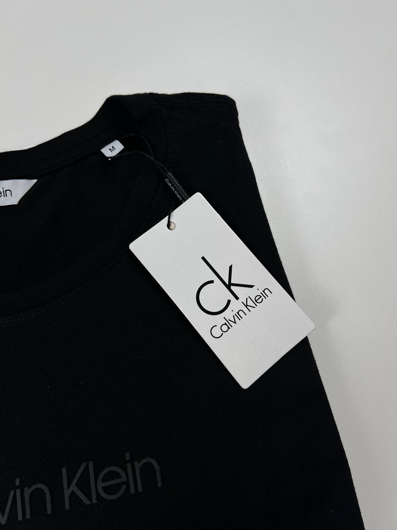 Camiseta Calvin Klein - Preta - Algodão Egípcio
