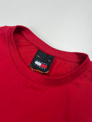 Camiseta Tommy Jeans - Vermelha - Seda Pima
