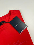 Camiseta Tommy Hilfiger - Vermelha - Algodão Egípicio