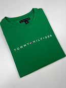Camiseta Tommy Hilfiger - Verde - Algodão Egípcio