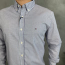 Camisa Social Tommy Hilfiger Oxford - Xadrez RX/VR