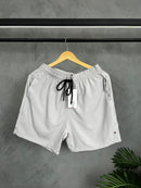 Short Tactel Tommy Hilfiger - Cinza Claro