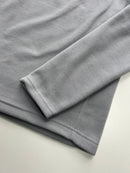 Fleece Ziper Interrompido Enzo Milano Cinza