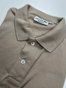 Camisa Gola Polo Lacoste Monocromática - Caqui