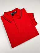 Camisa Gola Polo Armani Exchange - Vermelha