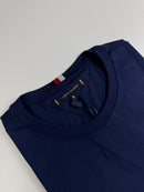 Camiseta Tommy Hilfiger - Azul Marinho - Pima Chinese