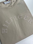 Camiseta Tommy Hilfiger - Bege - Algodão Egípcio