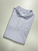 Camisa Gola Polo Lacoste Monocromática - Branca