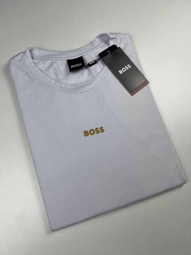 Camiseta Hugo Boss - Branca - Algodão Egípicio