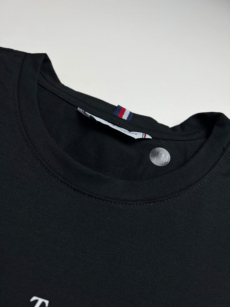 Camiseta Tommy Hilfiger - Preta - Algodão Egípcio