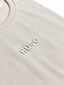 Camiseta Hugo Boss - Off White  - Algodão Egípcio