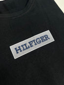 Camiseta Tommy Hilfiger - Preta - Algodão Egípcio