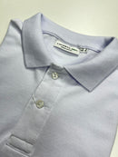 Camisa Gola Polo Lacoste Monocromática - Branca