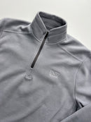 Fleece Ziper Interrompido Enzo Milano Cinza