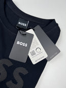 Camiseta Hugo Boss - Preta -  Pima Chinese Soft Touch