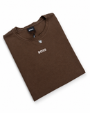 Camiseta Hugo Boss - Algodão Egípicio - Marrom