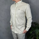 Camisa Social Lacoste - Bege