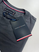 Camiseta Tommy Hilfiger - Cinza Escuro - Seda Pima