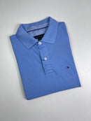 Camisa Gola Polo Tommy Hilfiger - Azul bebê
