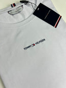 Camiseta Tommy Hilfiger - Branca   - Algodão Egípcio