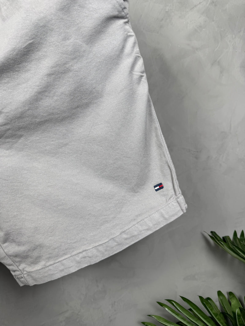 Short Sarja - Tommy Hilfiger - Cinza