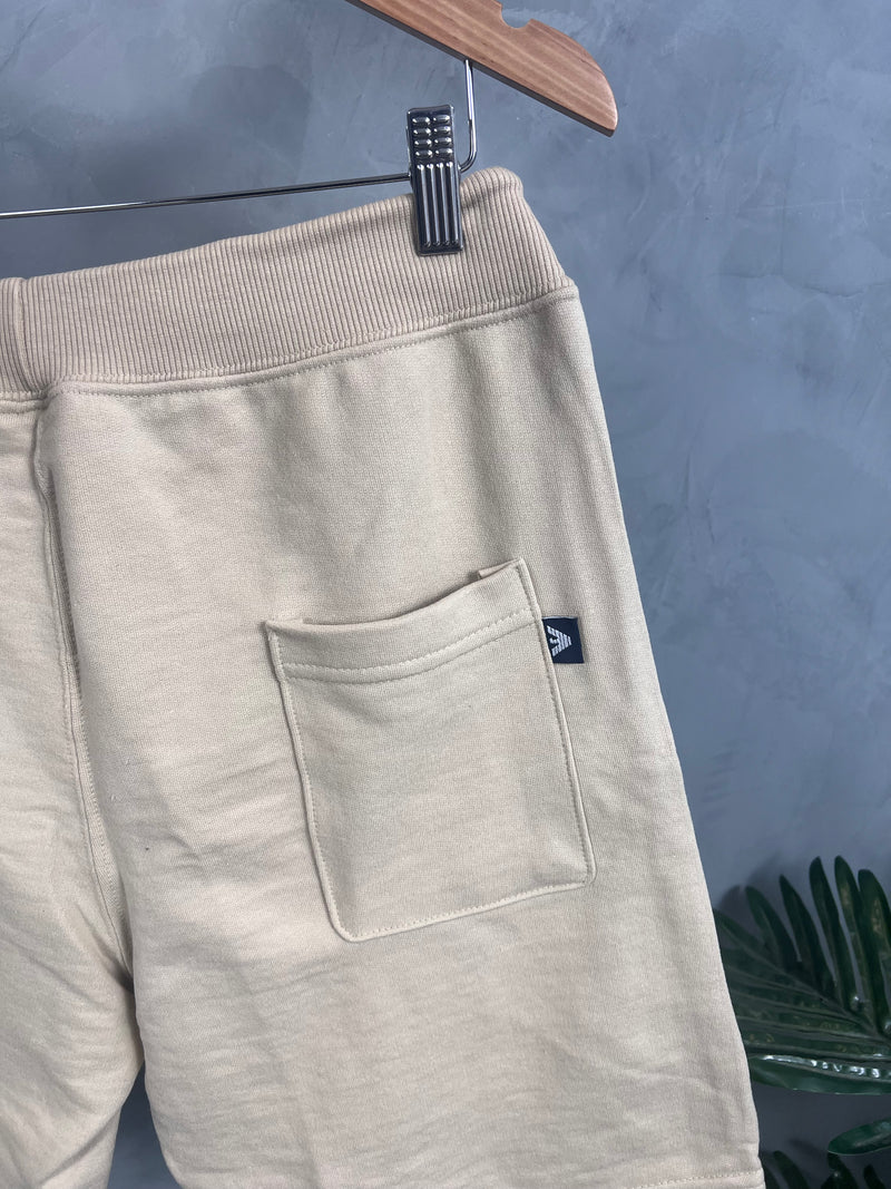Bermuda Moletom  Armani Exchange - Bege