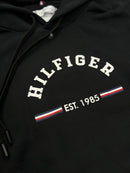Moletom Tommy Hilfiger C/Capuz - Preto