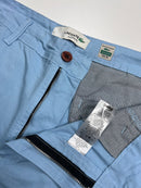 Bermuda Sarja Lacoste - Azul Bebê