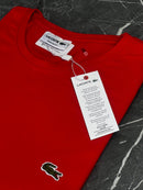 Camiseta Lacoste - Vermelha - Algodão Egípicio