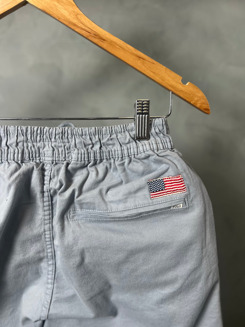 Short Sarja Polo Ralph Lauren - Cinza