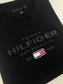 Camiseta Tommy Hilfiger - Preta - Algodão Egípicio