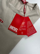 Camiseta Diesel - Bege - Algodão Egípcio