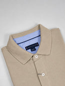 Camisa Gola Polo Tommy Hilfiger - Areia