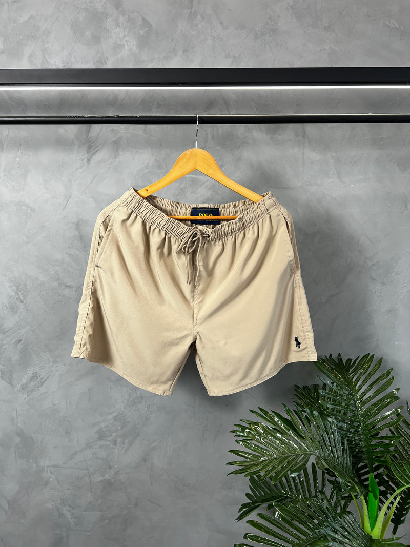 Short Tactel Polo Ralph Lauren - Marrom