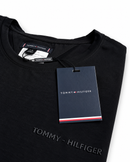 Camiseta Tommy Hilfiger - Preto - Algodão Egípcio