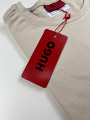 Camiseta Hugo Boss - Bege - Algodão Egípcio