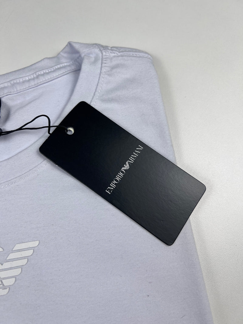Camiseta Empório Armani  - Branca - Algodão Egípicio
