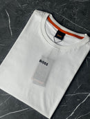 Camiseta Hugo Boss - Branca - Seda Pima