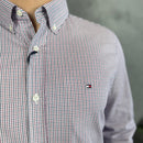 Camisa Social Tommy Hilfiger Oxford - Xadrez BR/RS