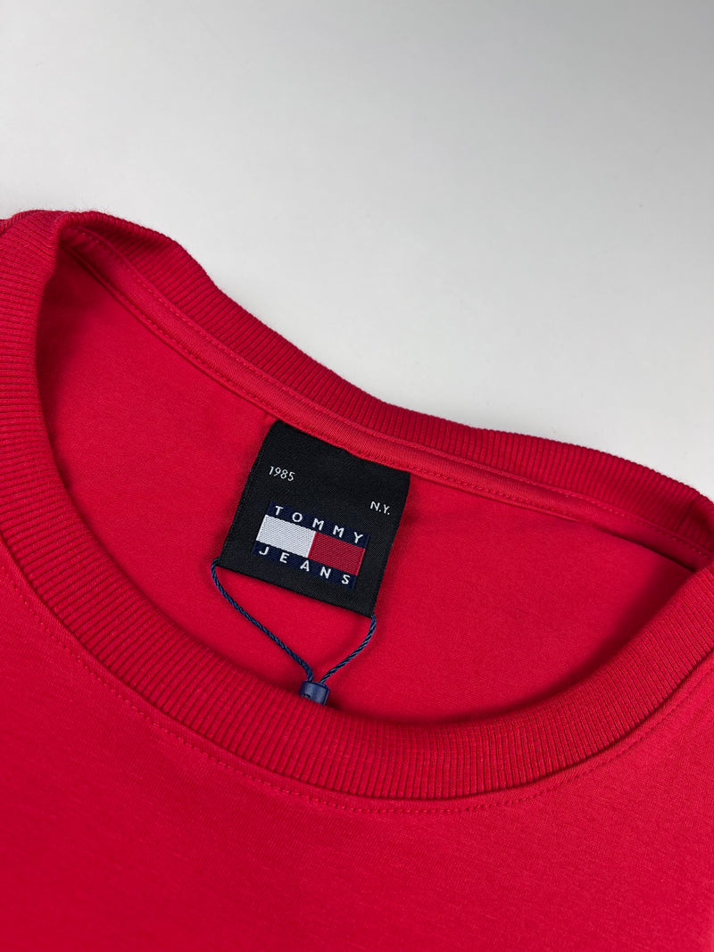 Camiseta Tommy Jeans - Vermelha - Pima Strech