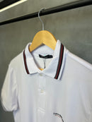 Camisa Gola Polo Calvin Klein - Branca
