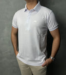 Camisa Gola Polo Lacoste Paris - Branca