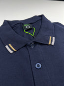Camisa Gola Polo Hugo Boss -  Azul Marinho