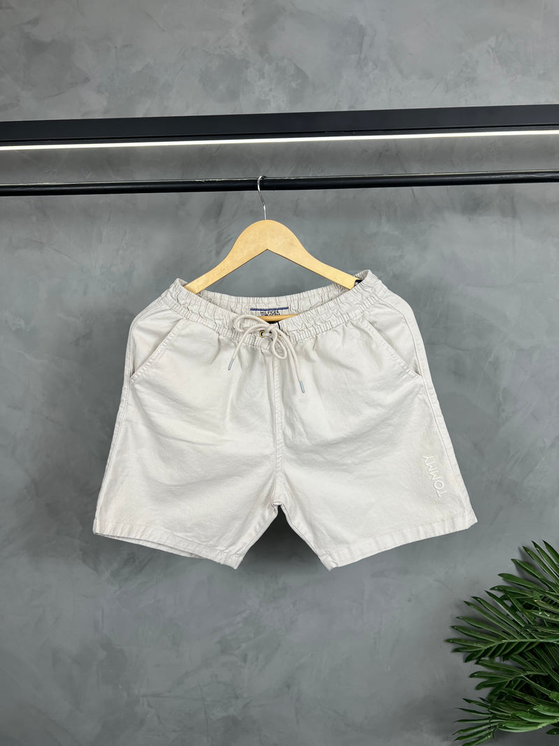 Short Sarja - Tommy Hilfiger - Bege