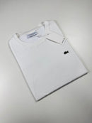 Camiseta Lacoste - Branca - Pima Chinese