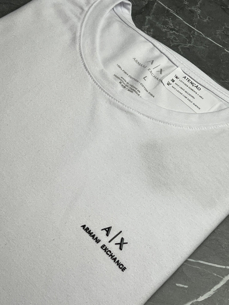 Camiseta Armani Exchange - Branca - Algodão Egípcio